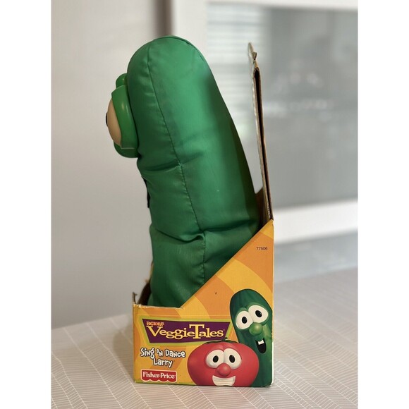 Vintage Veggie Tales Fisher Price Sing N Dance Larry Toy 2000 READ - Picture 4 of 6